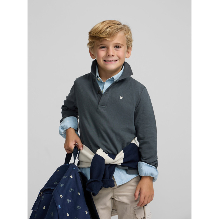 POLO NIÑO  SILBON POLO KIDS PARCHE