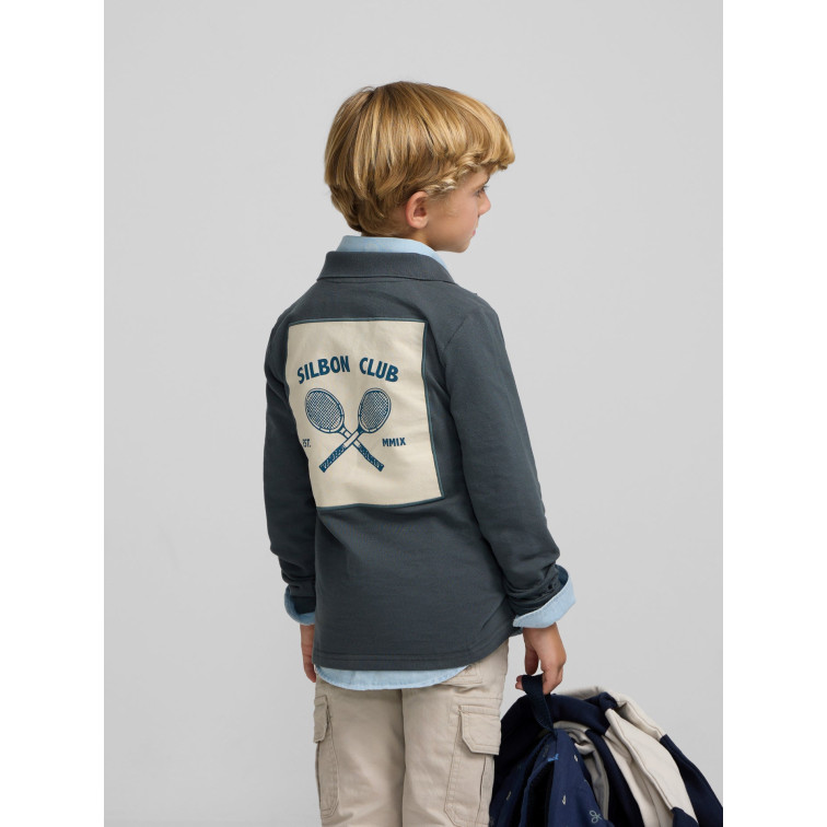 POLO NIÑO  SILBON POLO KIDS PARCHE