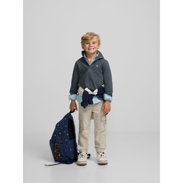POLO NIÑO  SILBON POLO KIDS PARCHE