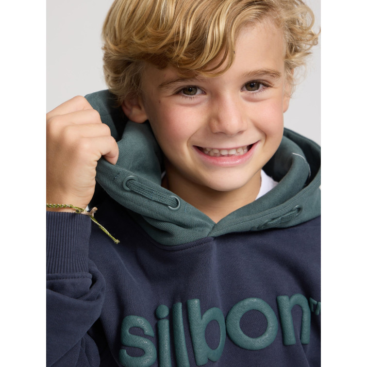 SUDADERA NIÑO  SILBON SUDADERA KIDS DEPORTIVA CAPUCH