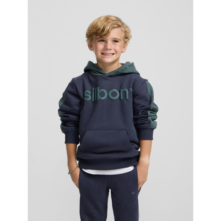 SUDADERA NIÑO  SILBON SUDADERA KIDS DEPORTIVA CAPUCH