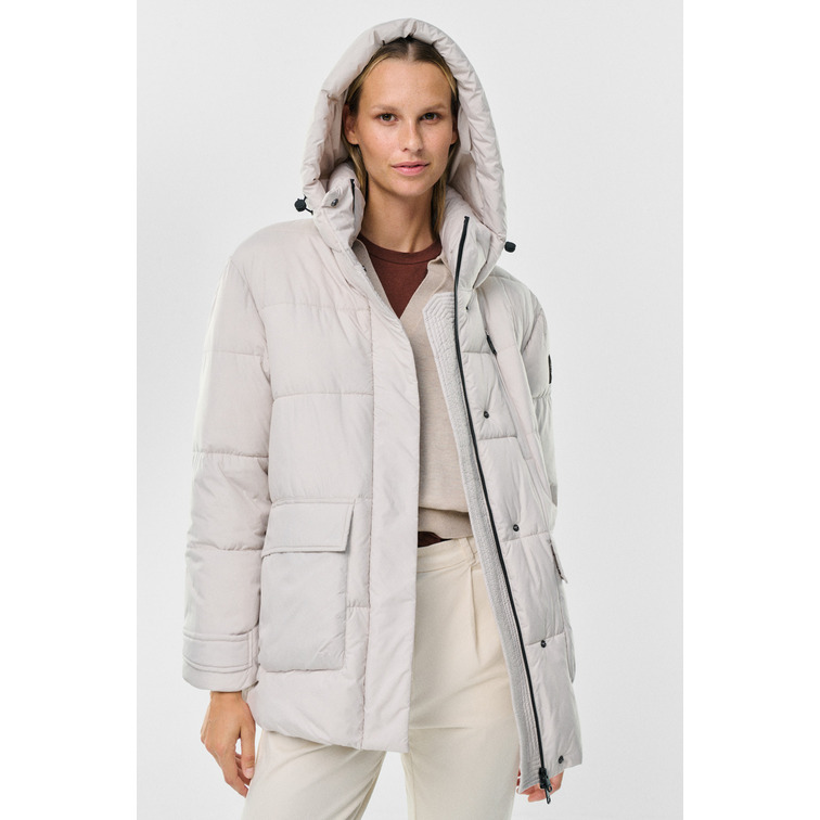 CAZADORA ACOLCHADA CON CAPUCHA MUJER ECOALF BAILY