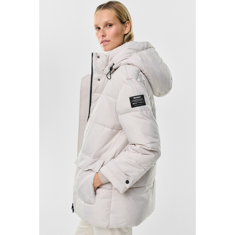 CAZADORA ACOLCHADA CON CAPUCHA MUJER ECOALF BAILY