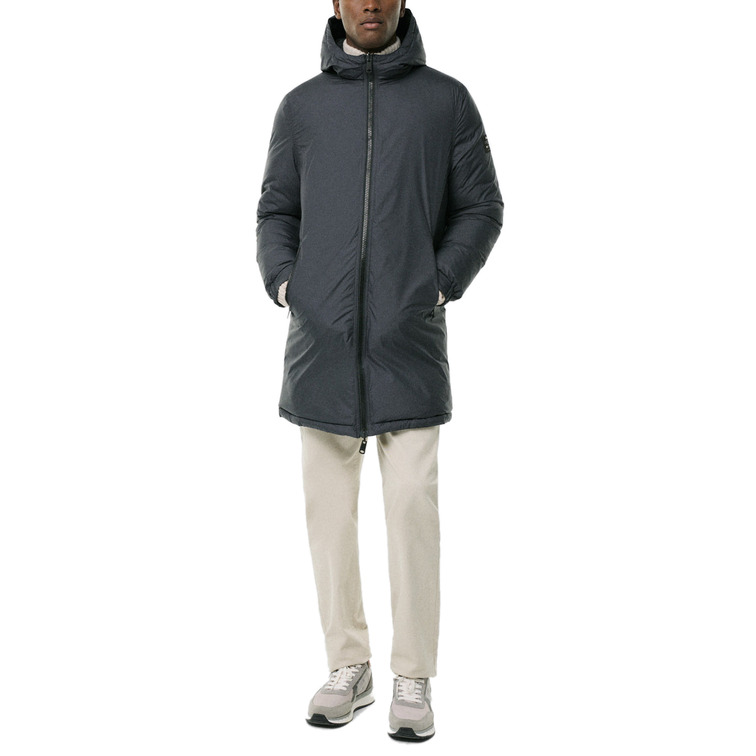 ABRIGO LARGO REVERSIBLE HOMBRE ECOALF VINTAGE