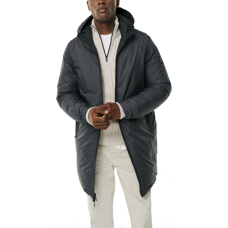 ABRIGO LARGO REVERSIBLE HOMBRE ECOALF VINTAGE