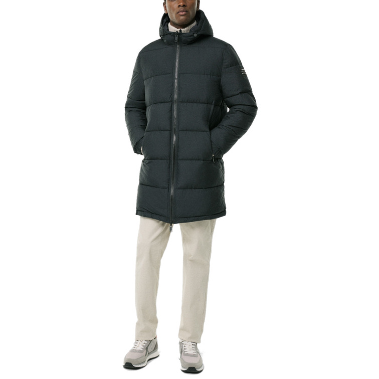 ABRIGO LARGO REVERSIBLE HOMBRE ECOALF VINTAGE