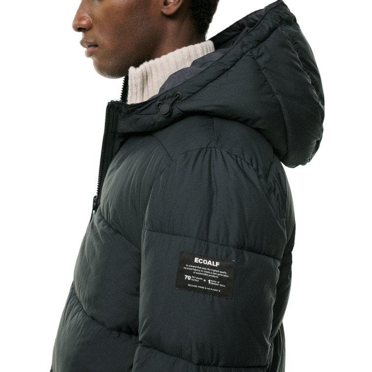 ABRIGO LARGO REVERSIBLE HOMBRE ECOALF VINTAGE