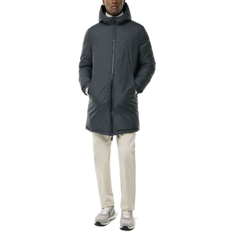 ABRIGO LARGO REVERSIBLE HOMBRE ECOALF VINTAGE
