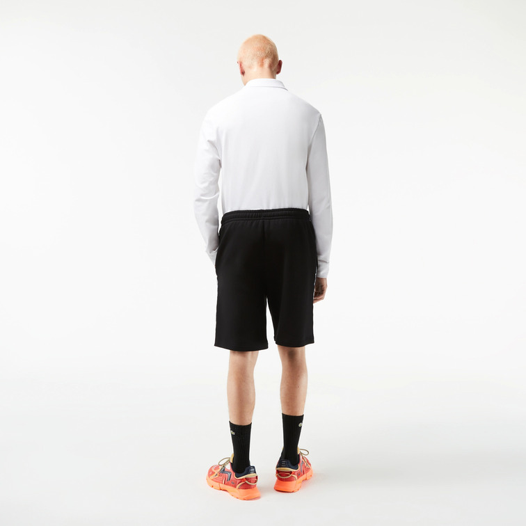 PANTALÓN CORTO EN FRANELA DE ALGODÓN HOMBRE LACOSTE