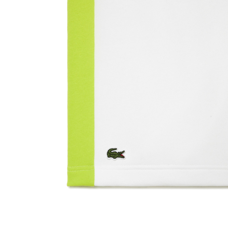 PANTALÓN CORTO EN FELPA DE ALGODÓN COLORBLOCK HOMBRE LACOSTE