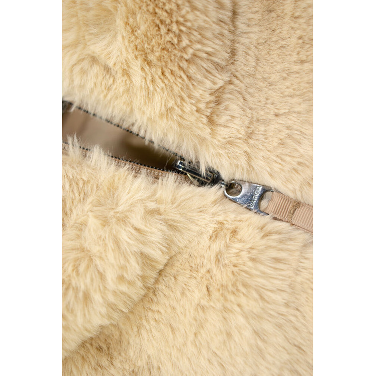 CAZADORA BOMBER REVERSIBLE DE PELO GARCIA JEANS