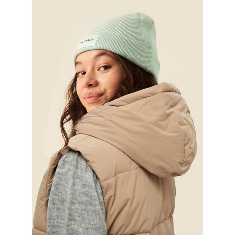 CHALECO ACOLCHADO CON CAPUCHA NIÑA GARCIA JEANS