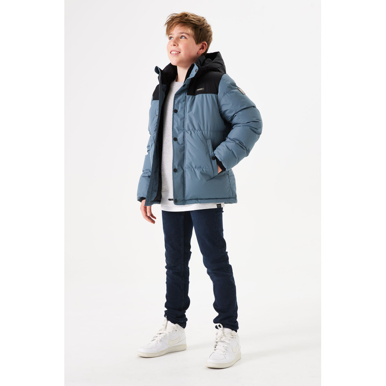 CAZADORA ACOLCHADA NIÑO GARCIA JEANS DISEÑO COLORBLOCK