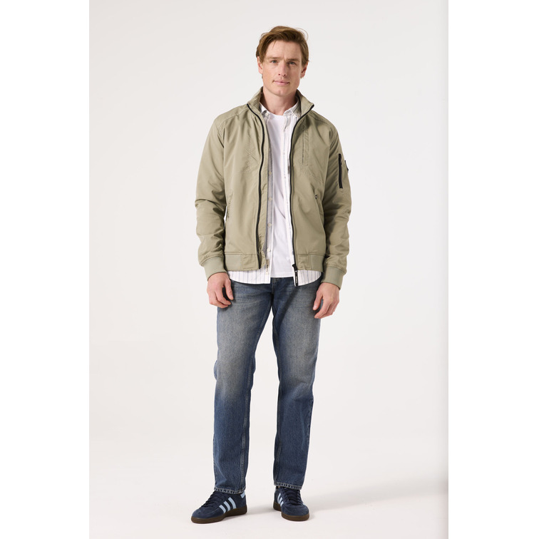 CAZADORA  HOMBRE GARCIA JEANS RIPSTOP CON LOGO