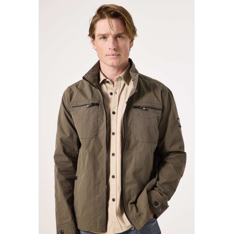 CAZADORA  HOMBRE GARCIA JEANS  CON BOLSILLOS Y LOGO