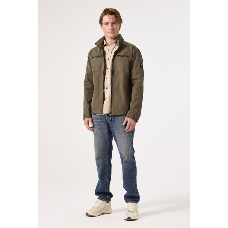 CAZADORA  HOMBRE GARCIA JEANS  CON BOLSILLOS Y LOGO