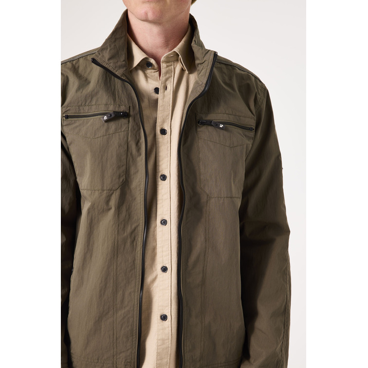 CAZADORA  HOMBRE GARCIA JEANS  CON BOLSILLOS Y LOGO