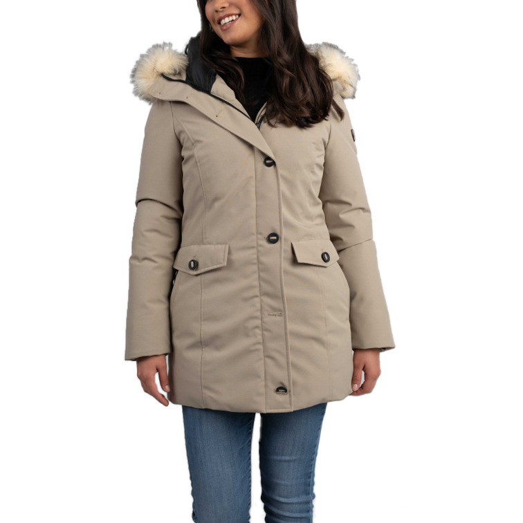 PLUMÍFERO CON CAPUCHA CON PELO MUJER REDSKINS SERENA FUTURE