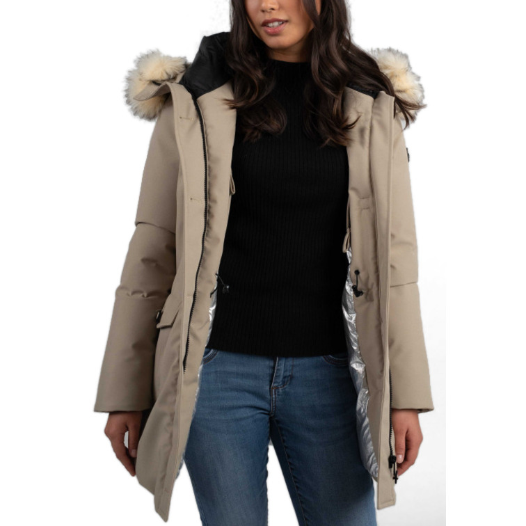 PLUMÍFERO CON CAPUCHA CON PELO MUJER REDSKINS SERENA FUTURE