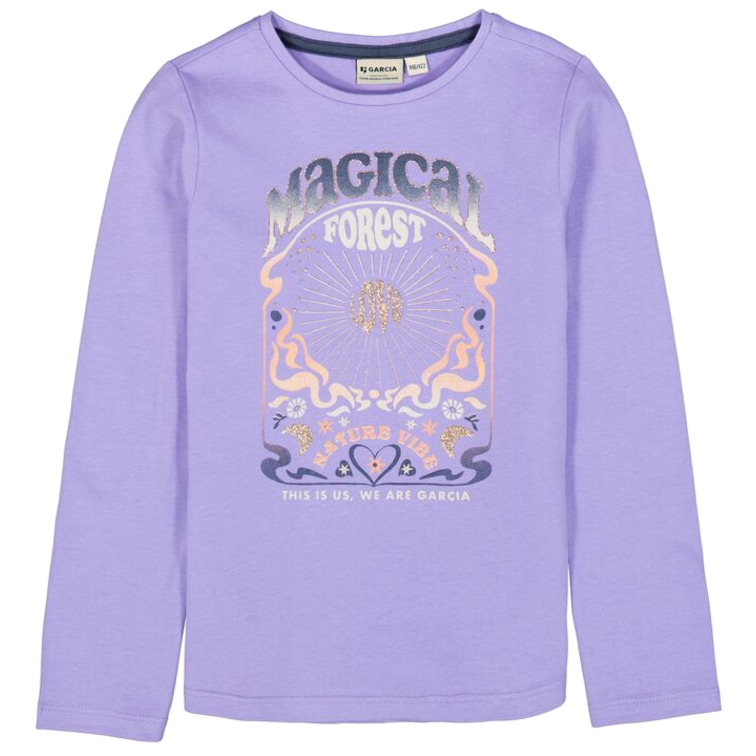 CAMISETA NIÑA  GARCIA H34603_GIRLS T-SHIRT LS