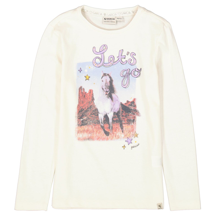 CAMISETA NIÑA  GARCIA JEANS H54401_GIRLS T-SHIRT LS