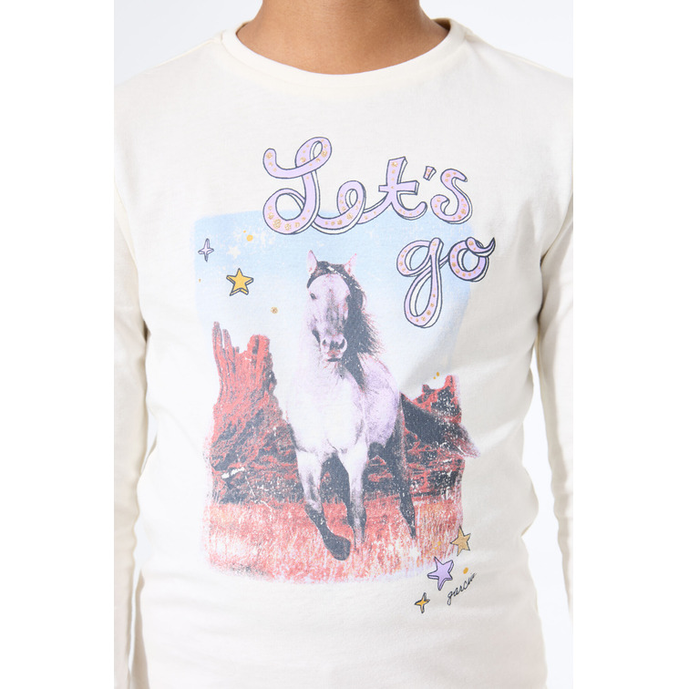 CAMISETA NIÑA  GARCIA JEANS H54401_GIRLS T-SHIRT LS