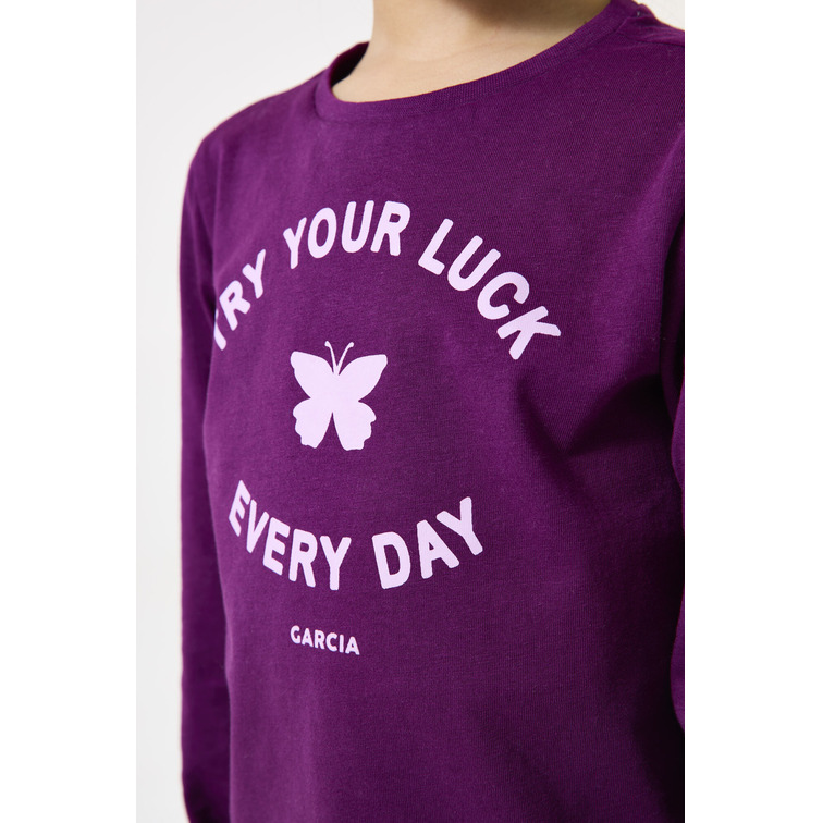 CAMISETA NIÑA  GARCIA JEANS I54601_GIRLS T-SHIRT LS
