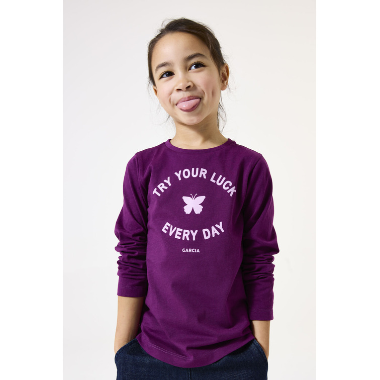 CAMISETA NIÑA  GARCIA JEANS I54601_GIRLS T-SHIRT LS