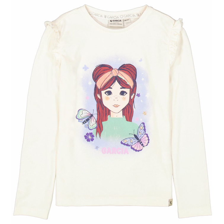 CAMISETA NIÑA  GARCIA JEANS I54602_GIRLS T-SHIRT LS