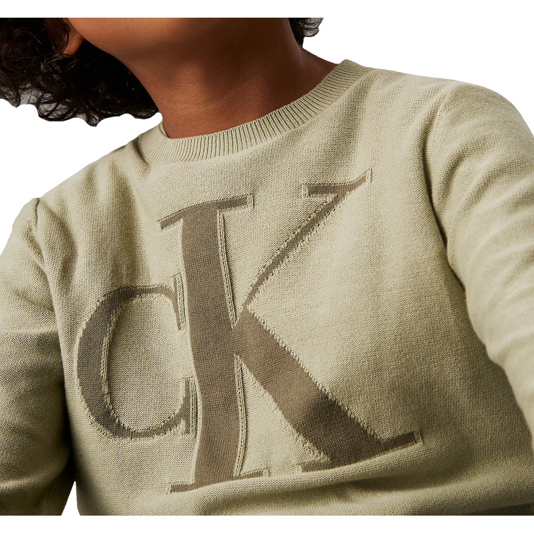 JERSEY NIÑO CALVIN KLEIN CON MONOGRAMA