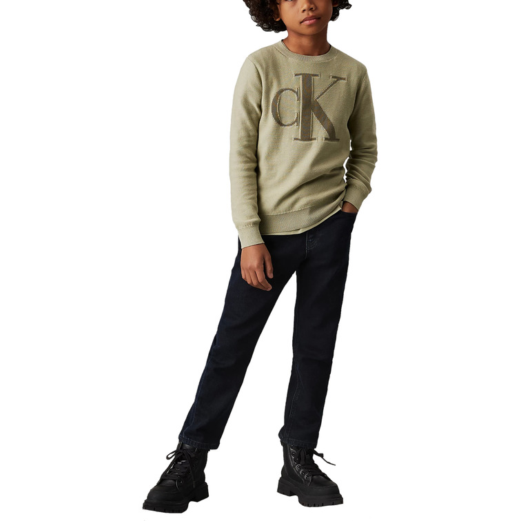 JERSEY NIÑO CALVIN KLEIN CON MONOGRAMA