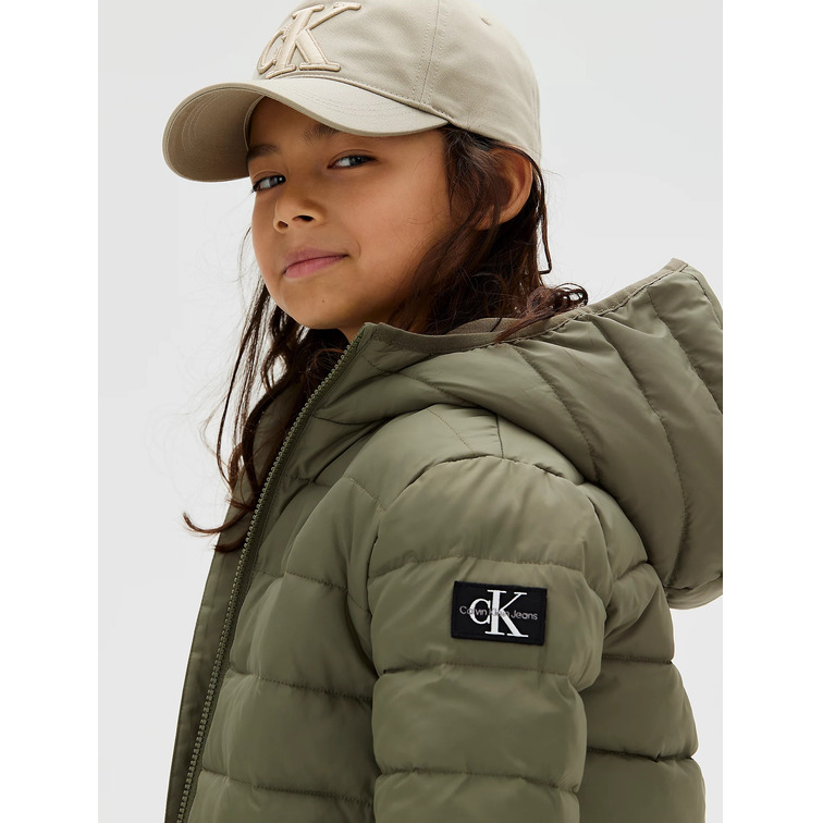 CAZADORA NIÑO  CALVIN KLEIN INST. LOGO LIGHT PADDED JACKET
