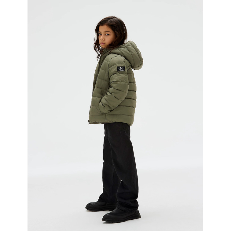 CAZADORA NIÑO  CALVIN KLEIN INST. LOGO LIGHT PADDED JACKET