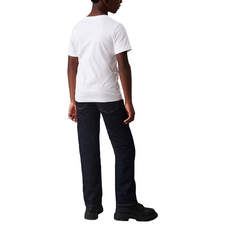 CAMISETA NIÑO CALVIN KLEIN CON LOGO FIT REGULAR