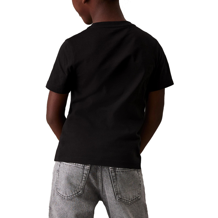 CAMISETA NIÑO CALVIN KLEIN CON LOGO FIT REGULAR