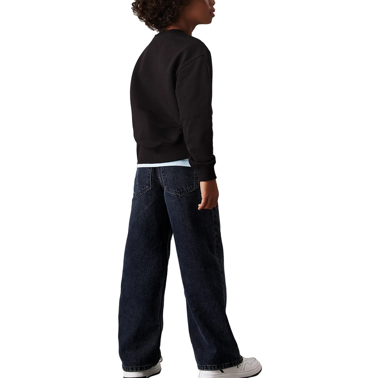 SUDADERA NIÑO CALVIN KLEIN CON LOGO FIT HOLGADO