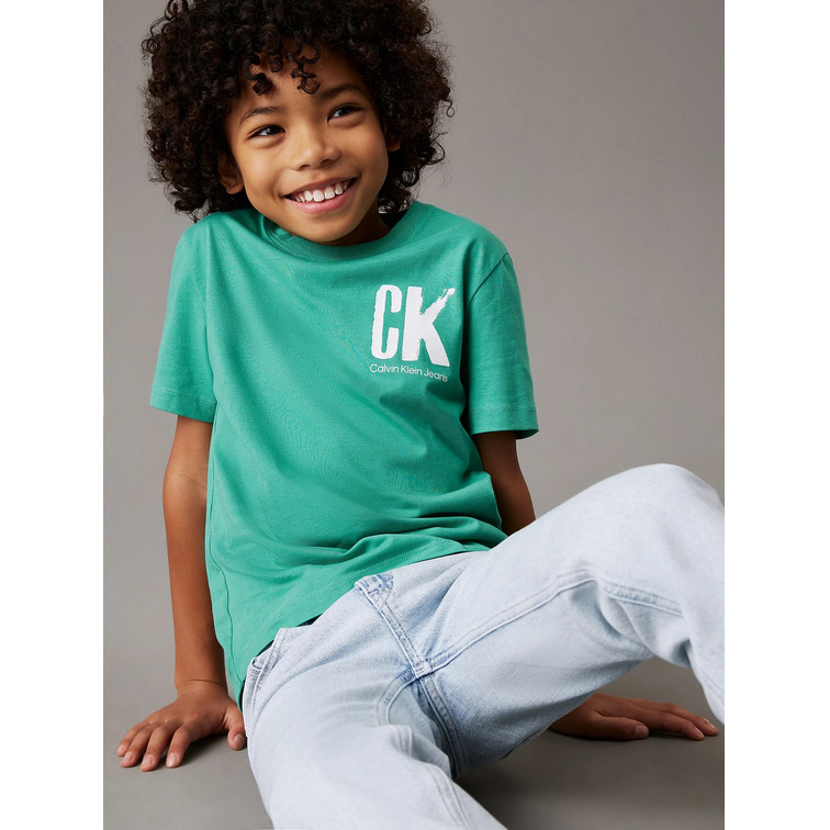 CAMISETA NIÑO  CALVIN KLEIN CHEST SURF GRAPHIC T-SHIRT