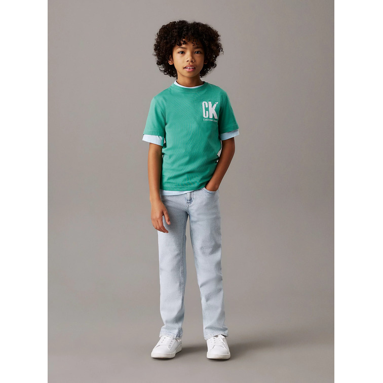 CAMISETA NIÑO  CALVIN KLEIN CHEST SURF GRAPHIC T-SHIRT