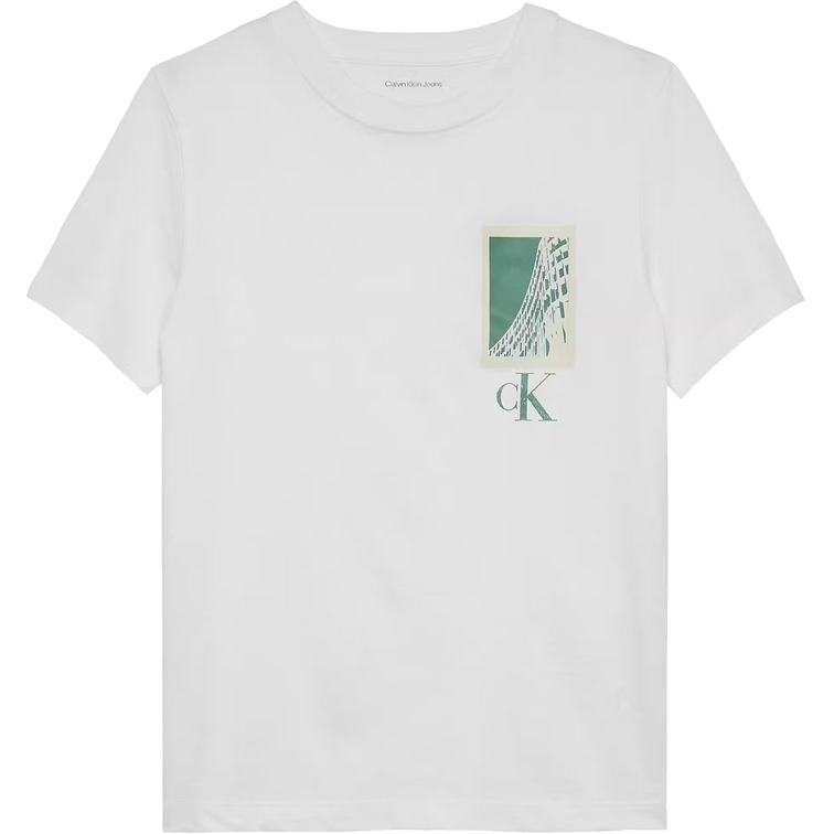 CAMISETA NIÑO  CALVIN KLEIN SEASONAL LOGO SS T-SHIRT