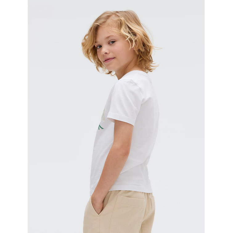 CAMISETA NIÑO  CALVIN KLEIN SEASONAL LOGO SS T-SHIRT