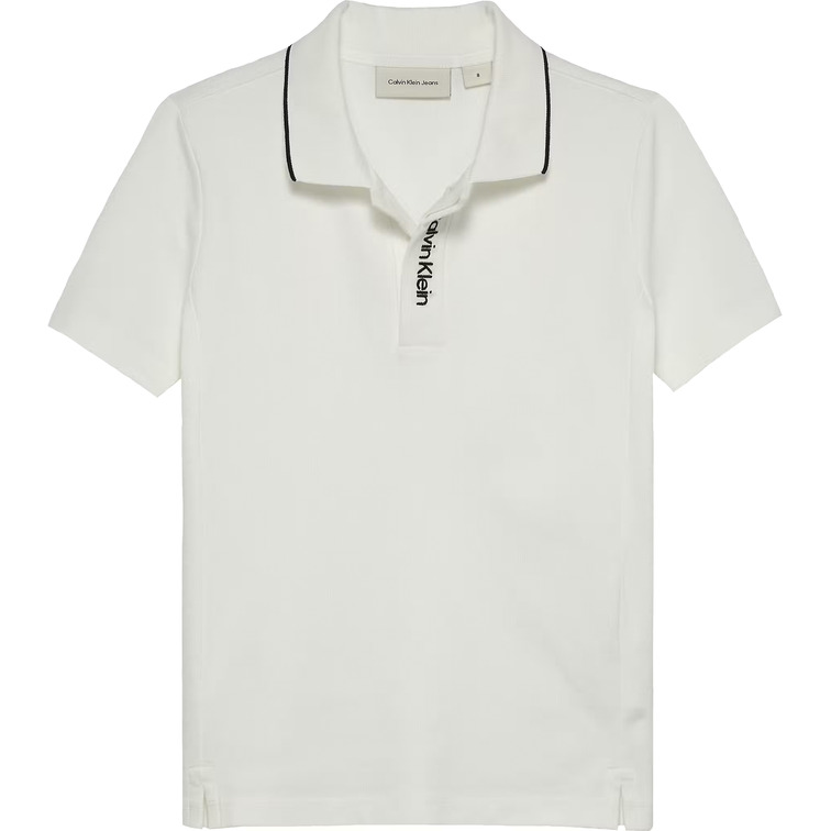 POLO NIÑO  CALVIN KLEIN EMBRO. CK LOGO PIQUE POLO