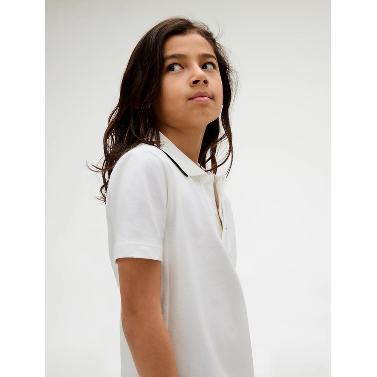 POLO NIÑO  CALVIN KLEIN EMBRO. CK LOGO PIQUE POLO
