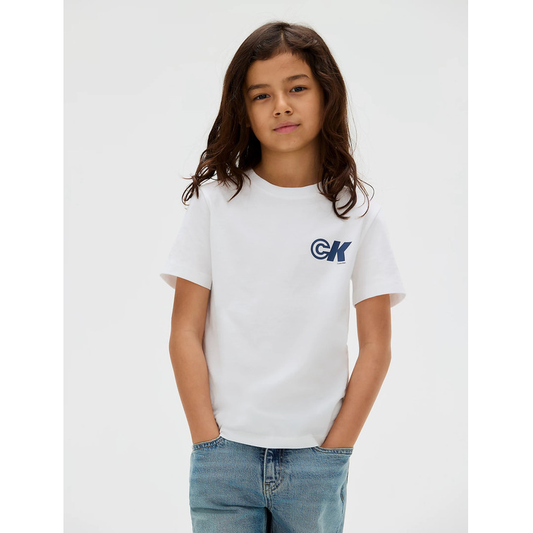 CAMISETA NIÑO  CALVIN KLEIN SEASONAL CK REGULAR TEE