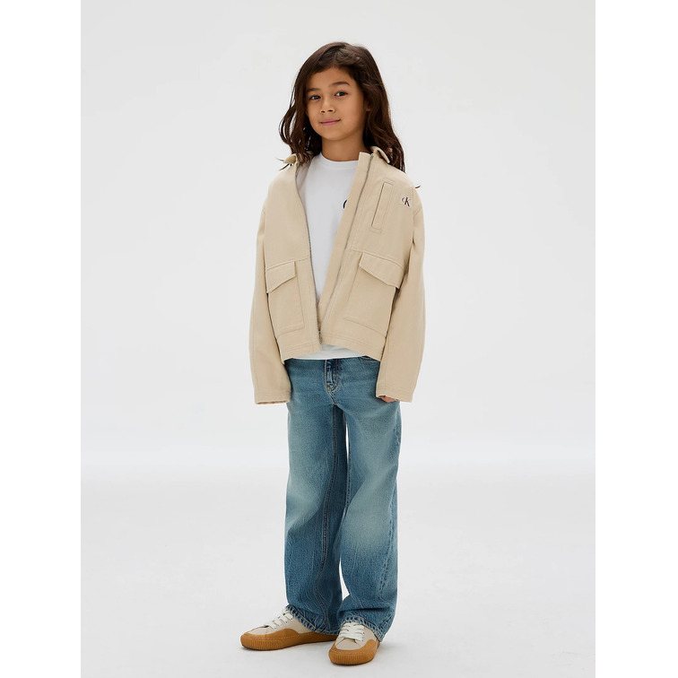 CAMISETA NIÑO  CALVIN KLEIN SEASONAL CK REGULAR TEE