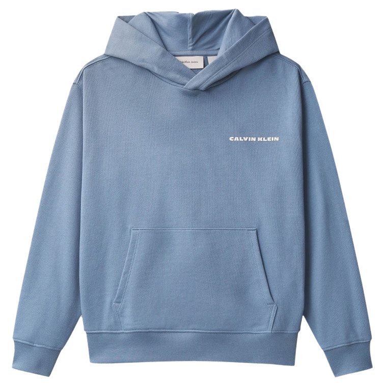 SUDADERA NIÑO  CALVIN KLEIN B RELAXED BACK AW HOODIE