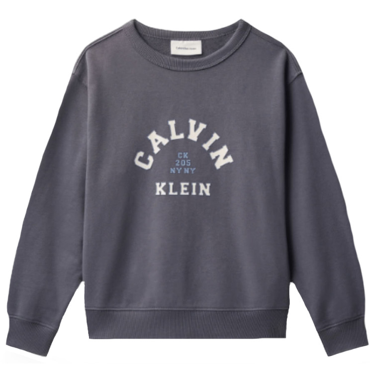 SUDADERA NIÑO  CALVIN KLEIN B VARSITY CN SWEATSHIRT