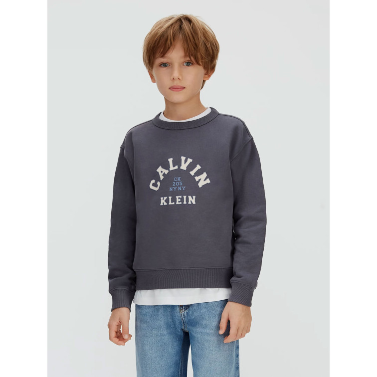 SUDADERA NIÑO  CALVIN KLEIN B VARSITY CN SWEATSHIRT