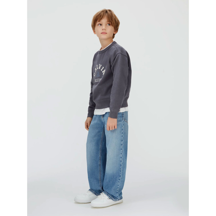 SUDADERA NIÑO  CALVIN KLEIN B VARSITY CN SWEATSHIRT