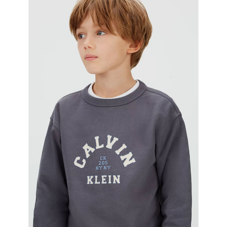 SUDADERA NIÑO  CALVIN KLEIN B VARSITY CN SWEATSHIRT