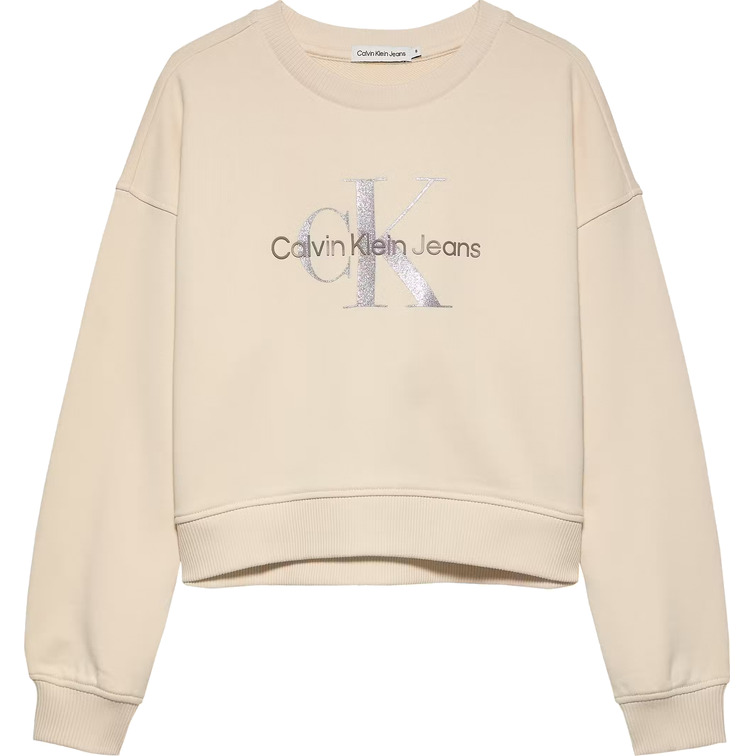 NIÑA GLITTER MONOLOGO CN SWEATSHIRT CKS
